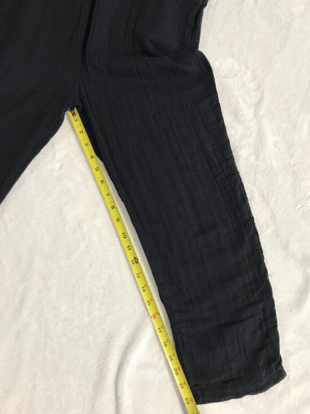 Free People Black Relaxed Cotton Overalls Jumpsuit - Picture 7 of 10